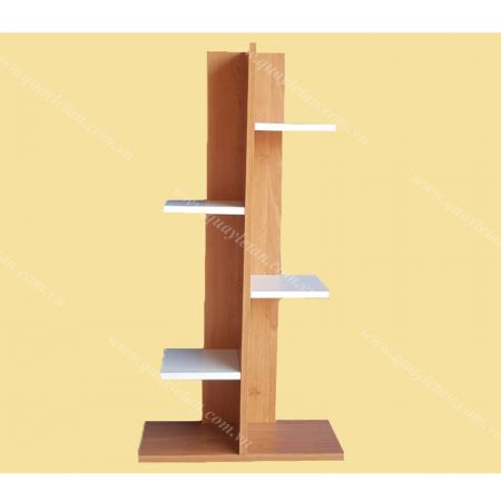 KỆ TRANG TRÍ GỖ ĐỨNG KTTG 02